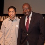 Student with Dr. Robert Singleton