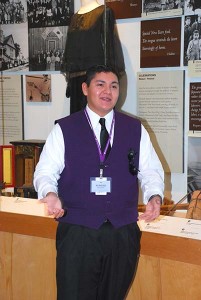 Sergio Holguin at the Japanese American National Museum