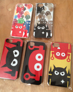 Giant Robot's iPhone 4 and 5 cases! (Photo from: Giant Robot)