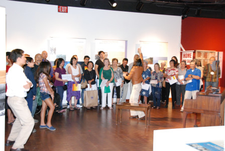 Traci Kato-Kiriyama and Johnny Kwon give powerful performances in the Gallery Performance, Our American Voice