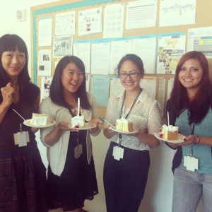 JANM's 2013 interns celebrate the end of a great summer internship!