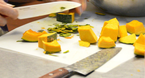 Kabocha is an Asian variety of winter squash, and can be cooked in many different ways.