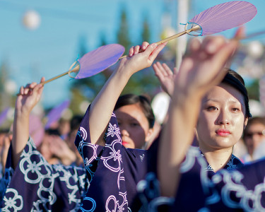 Bon Odori, San Jose Obon Festival, 2012. Photo by --Mark-- via Flickr Creative Commons.
