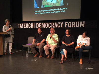 L to R: Karen Ishizuka, Mike Murase, Warren Furutani, Qris Yamashita, traci kato-kiriyama. All photos by Vicky Murakami-Tsuda.