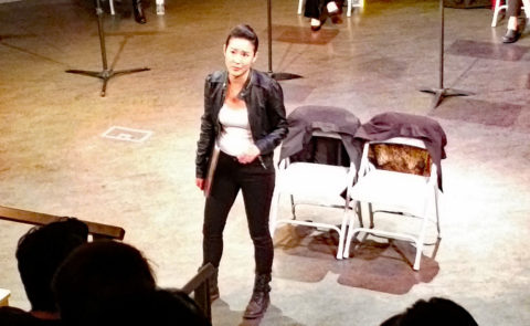 Grace Su as Mr. Orange.